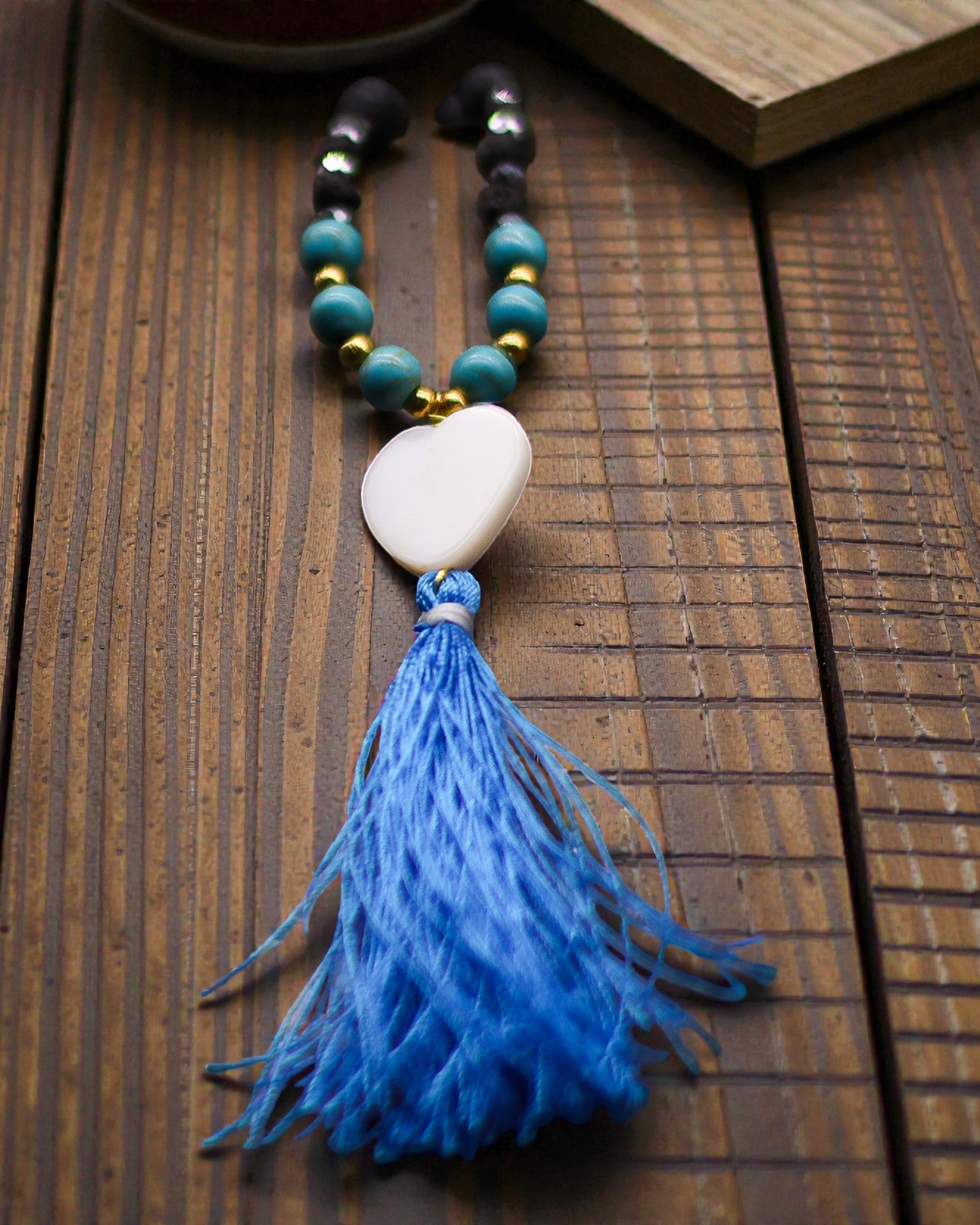 Halsbandet Vulkanens innersta – lugnande inverkan