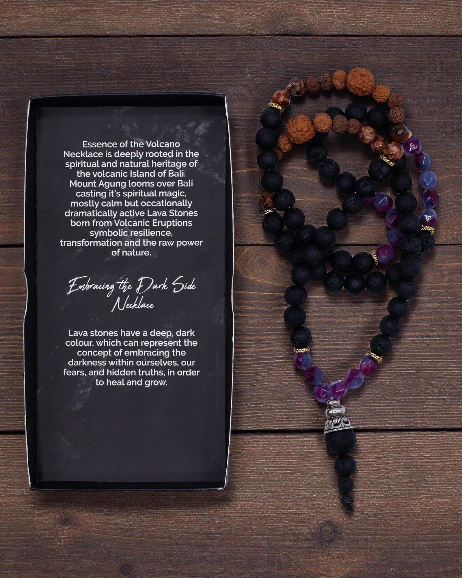 Halsband Vulkanens essens – Omfamnandet av den mörka sidan