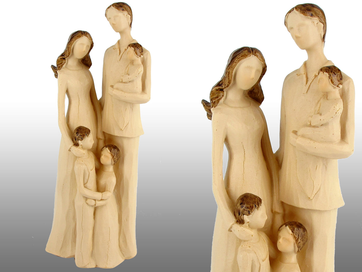 Familjefigur 24 cm med möjlighet till personlig gravyr