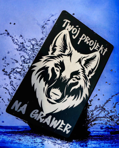 Exklusivt Svart Metallvisitkort med Anpassningsmöjlighet – Perfekt som Present