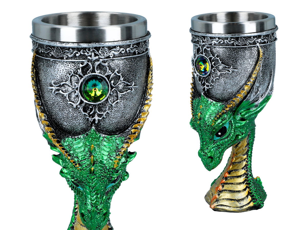 Dekorativ pokal Det forntida arvet med möjlighet till personlig gravyr, perfekt som present, kapacitet 300ml, elegant design för inredning