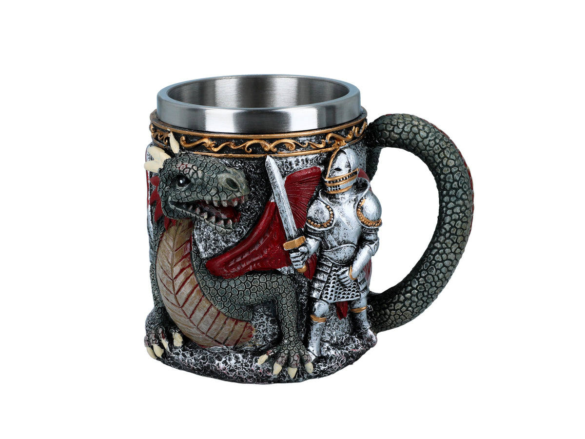 Dekorativ mugg Det forntida arvet 450ml med möjlighet till personlig gravyr, perfekt som present, elegant design och unik stil