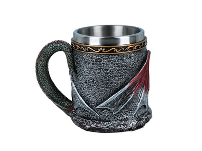 Dekorativ mugg Det forntida arvet 450ml med möjlighet till personlig gravyr, perfekt som present, elegant design och unik stil