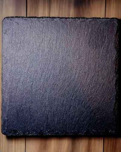 Underlägg för kaffe, te av naturlig sten med personlig gravyr – Fyrkant, cirkel, sexkant, 10 cm