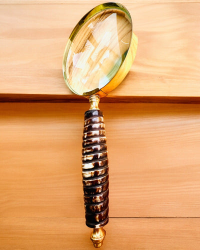 Stor Retro Förstoringsglas, möjlighet till personlig gravyr som present - valbara varianter