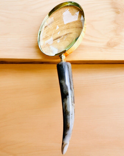 Stor Retro Förstoringsglas, möjlighet till personlig gravyr som present - valbara varianter