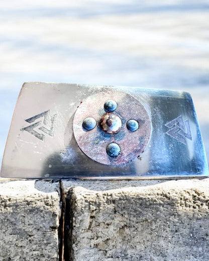 Skalders Mjölnir-hammare – 33 cm, Handsmidd Vikingahammare med Graveringsalternativ