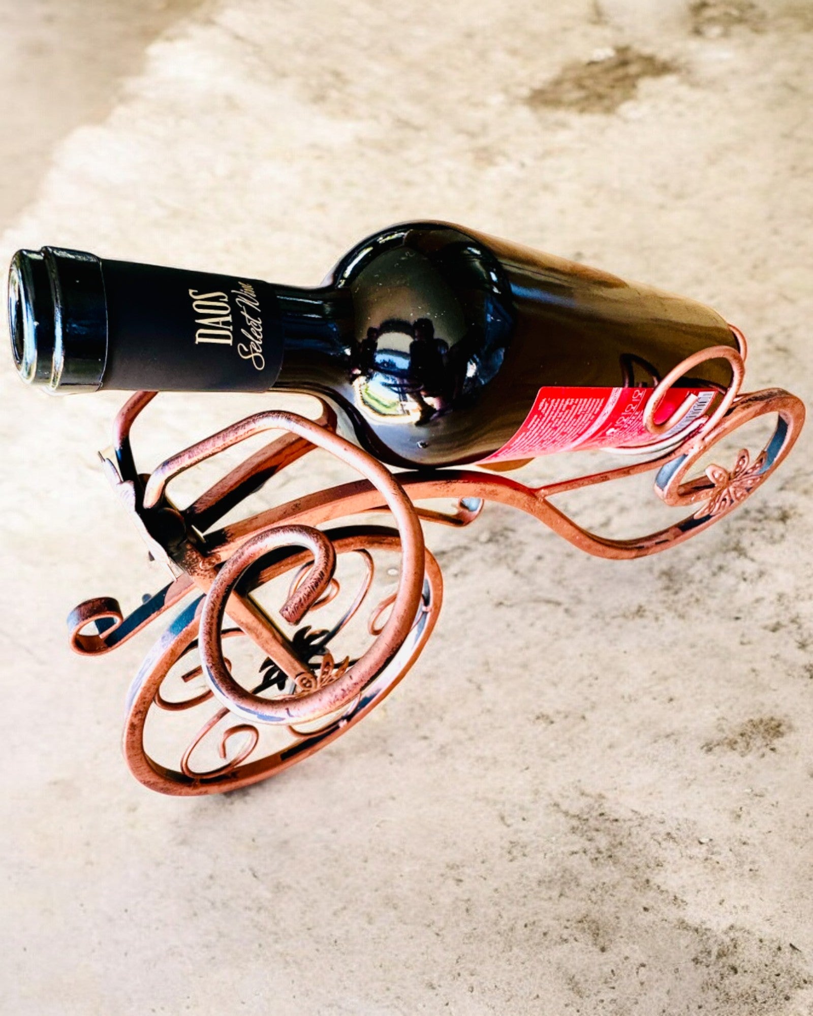Cykelvinställ "WineCycle" - möjlighet till personlig gravyr som present