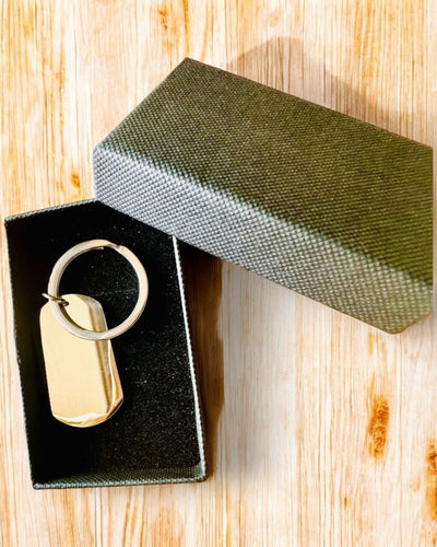 Militär ID-bricka "Dog Tag" i Rostfritt Stål – Personlig Gravyr