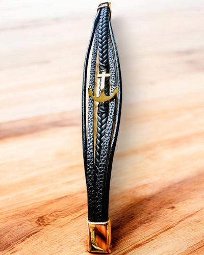 Herrarmband Elegansens Ankare med möjlighet till gravyr som present