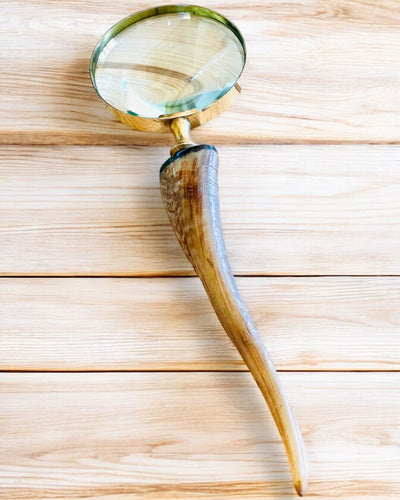 Stor Retro Förstoringsglas, möjlighet till personlig gravyr som present - valbara varianter