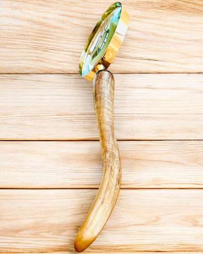 Stor Retro Förstoringsglas, möjlighet till personlig gravyr som present - valbara varianter