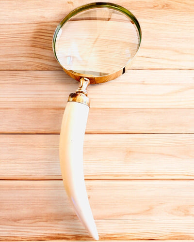 Stor Retro Förstoringsglas, möjlighet till personlig gravyr som present - valbara varianter