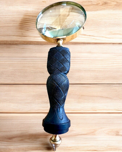 Stor Retro Förstoringsglas, möjlighet till personlig gravyr som present - valbara varianter