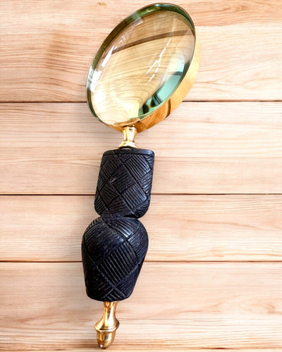 Stor Retro Förstoringsglas, möjlighet till personlig gravyr som present - valbara varianter