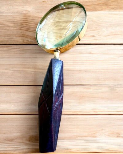 Stor Retro Förstoringsglas, möjlighet till personlig gravyr som present - valbara varianter