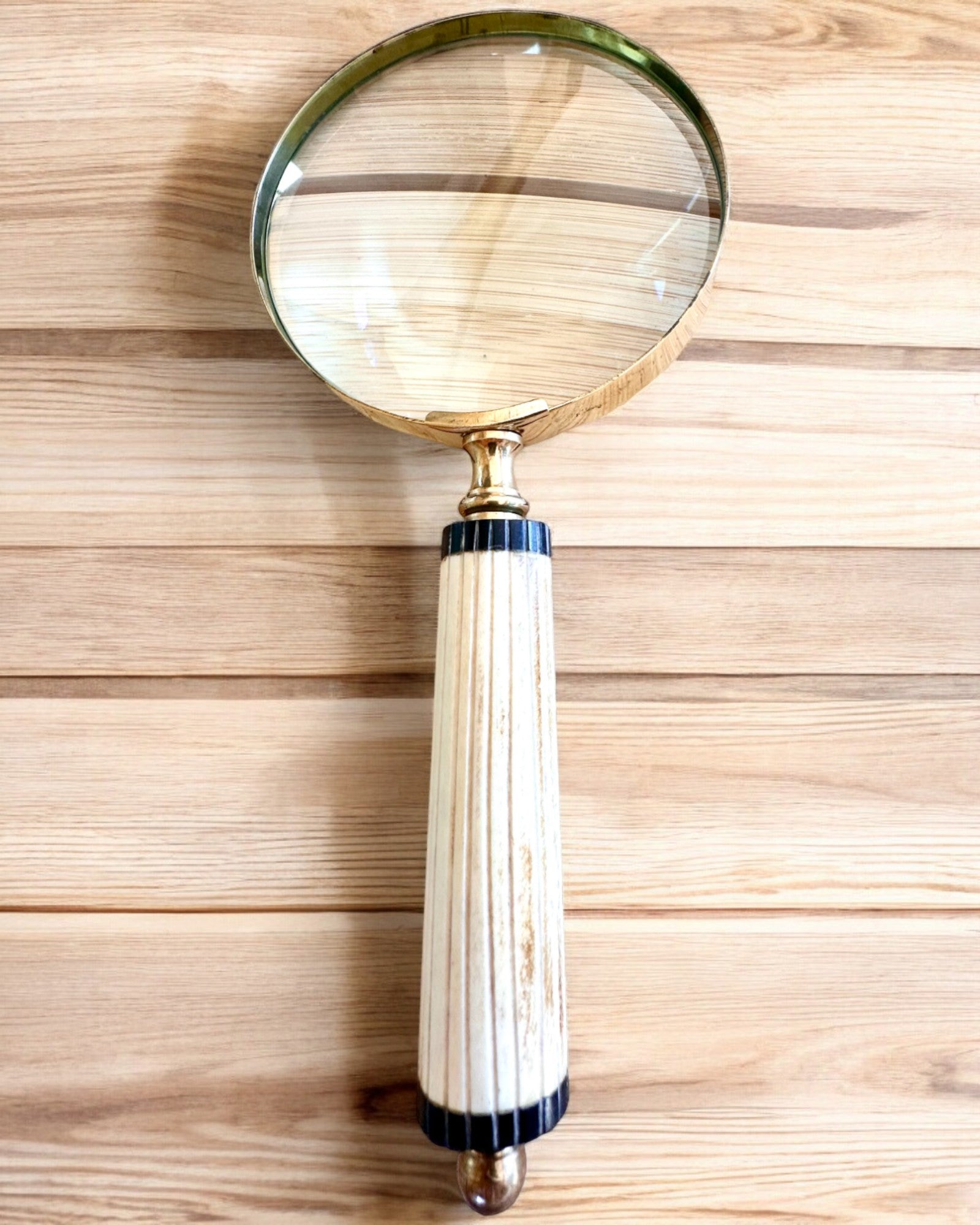 Stor Retro Förstoringsglas, möjlighet till personlig gravyr som present - valbara varianter
