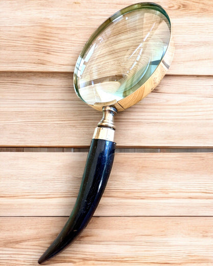Stor Retro Förstoringsglas, möjlighet till personlig gravyr som present - valbara varianter