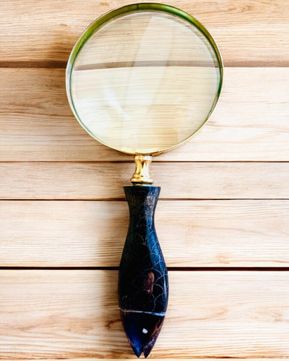 Stor Retro Förstoringsglas, möjlighet till personlig gravyr som present - valbara varianter