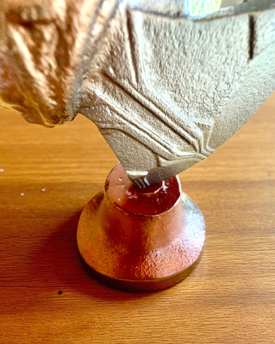 Storm Relic – dekorativ hammare med bas, 26 cm, handgjord, möjlighet till anpassning med gravyr som present