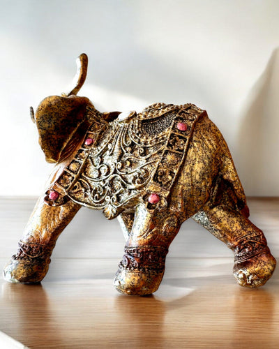 Kunglig Elefant med Graveringsmöjlighet - Elegans och Luksus, personalisering för present