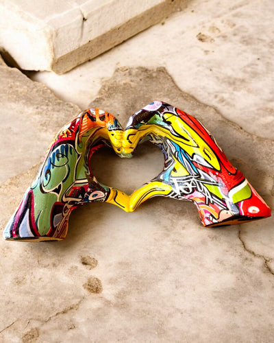 Dekorativ figur Färggrepp Dekorativt Handtag ArtBrace - möjlighet till gravyranpassning, som present