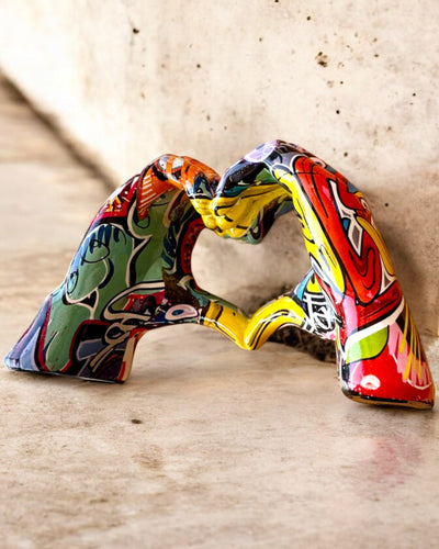 Dekorativ figur Färggrepp Dekorativt Handtag ArtBrace - möjlighet till gravyranpassning, som present