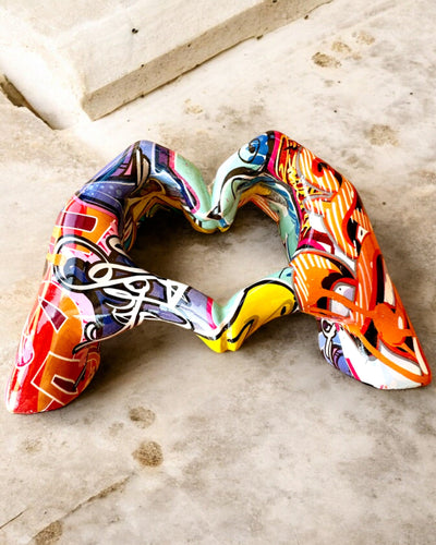 Dekorativ figur Färggrepp Dekorativt Handtag ArtBrace - möjlighet till gravyranpassning, som present