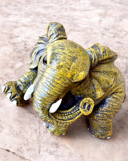 Figur av elefant "Lilla Lyckobringaren" med möjlighet till gravyr som present