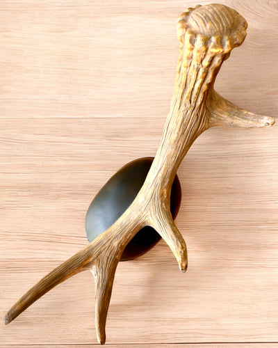 Hornformad Vinställ "Jeleń" med Graveringsalternativ som present