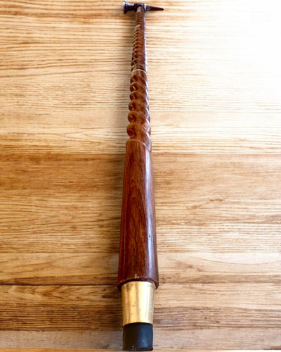 Promenadkäpp - WIKING med ett huvud i form av en stridshammare, möjlighet till personlig gravyr som present