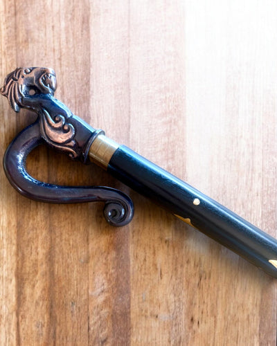 Promenadkäpp Drakväktare – möjlighet till personlig gravyr som present