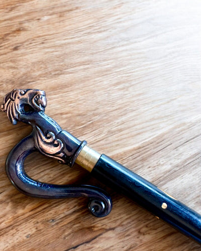 Promenadkäpp Drakväktare – möjlighet till personlig gravyr som present