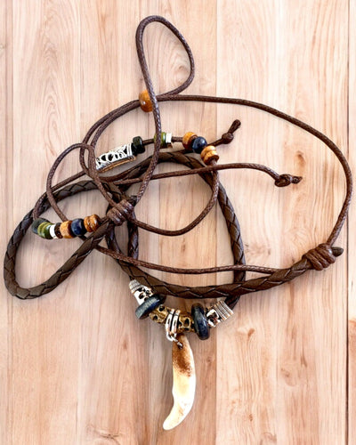 Wilczy Ząb - Kraft Halsband - möjlighet till personlig gravyr som present