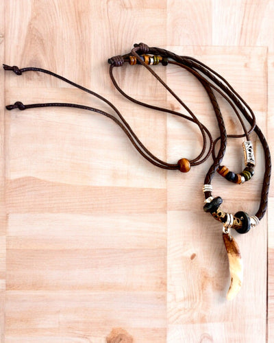 Wilczy Ząb - Kraft Halsband - möjlighet till personlig gravyr som present