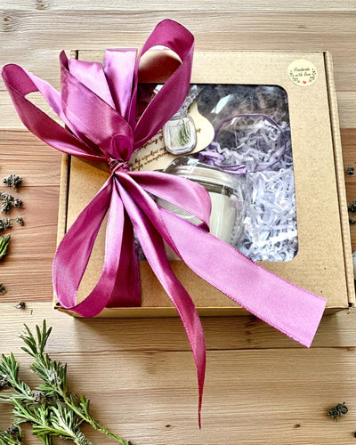 Intentionellt sojaljus Ametist – lugn, harmoni och rening, 250 ml, möjlighet till anpassning som present