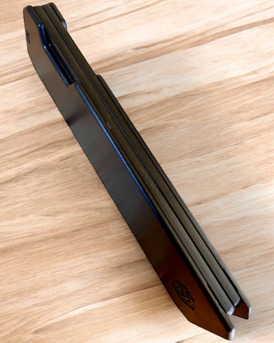 Comblok - Hopfällbar Multifunktionell Kam, möjlighet till personlig gravyr som present