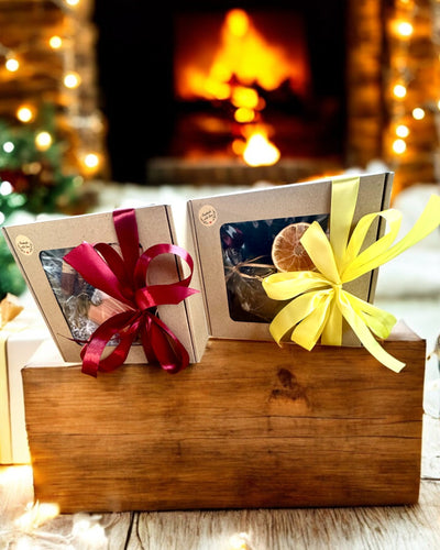 Intentionell sojavaxljus 250 ml med naturlig sten – välj din energi: Citrin eller Granat, personlig gravyr som present