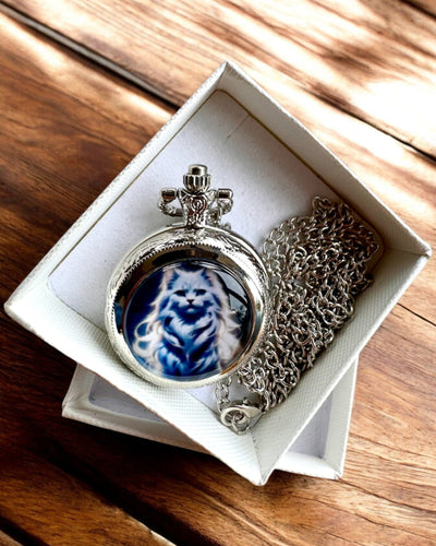 Fickur "Stjärnkatt" med Graveringsmöjlighet, 2 färgvarianter att välja mellan