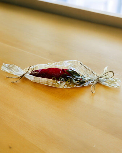 Presentset - Gåspenna Vinröd-Lila "Steampunk Elegans" med Graveringsmöjlighet, som present