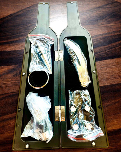 Vinutrustning "Sommelier's Delight" - möjlighet till personlig gravyr som present