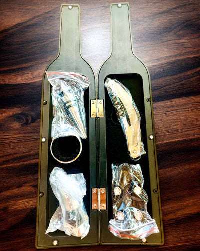 Vinutrustning "Sommelier's Delight" - möjlighet till personlig gravyr som present