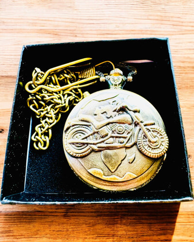 Fickur "Motocyklowy Elegancik 2" – Gravering för present, 3 färgvarianter