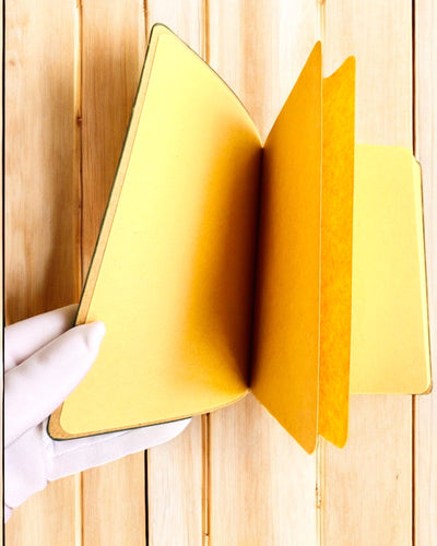 Vintage Anteckningsbok "Nyckel till det Förflutna" - Möjlighet till gravyr för present, anteckningsbok