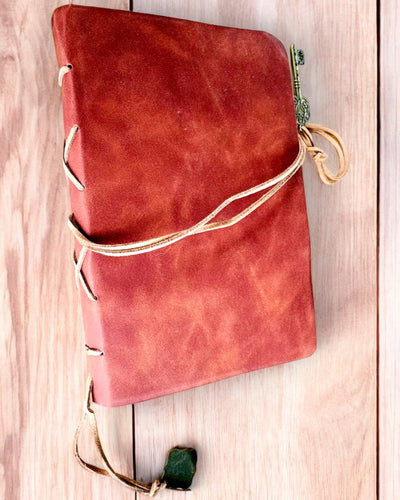 Vintage Anteckningsbok "Nyckel till det Förflutna" - Möjlighet till gravyr för present, anteckningsbok