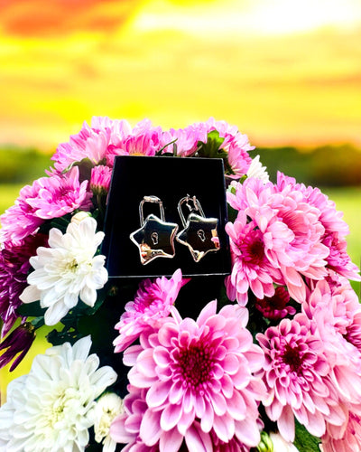 2 Stjärnformade mini Hänglås med Gravyr – Skydda Dina Drömmar, personliga som present, 2 färgvarianter att välja mellan