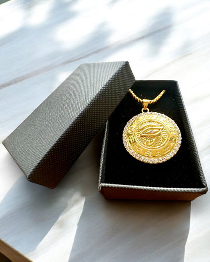Amulett av Makt "Oko Ra", möjlighet till personlig gravyr som present