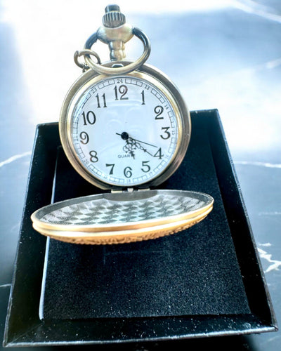 Fickur "Astro Retro Antik Stil" – med möjlighet till gravyr som present