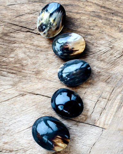 Skål Indiskt Horn - möjlighet till personlig gravyr som present