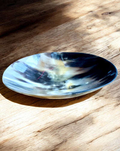 Skål Indiskt Horn - möjlighet till personlig gravyr som present